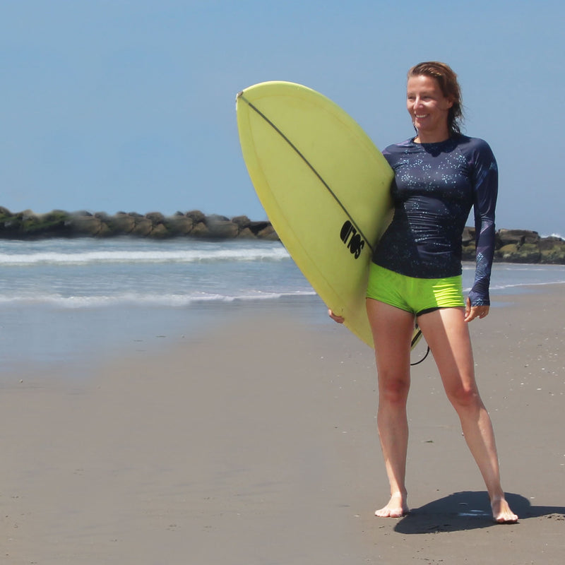 High Leg Surf Bikini Bottom - Eco-friendly, women's active swimwear made in  USA – Anowi Surfwear