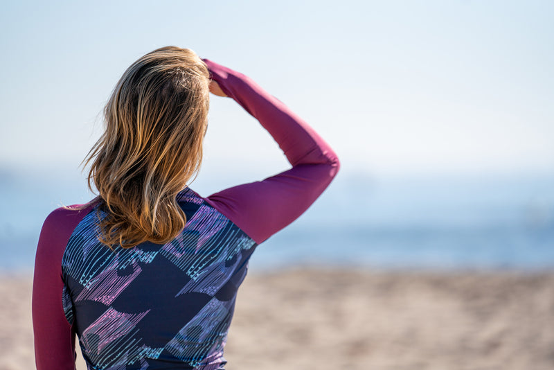 Second Skin Rash Guard - Eco-friendly, women's active swimwear made in USA  – Anowi Surfwear